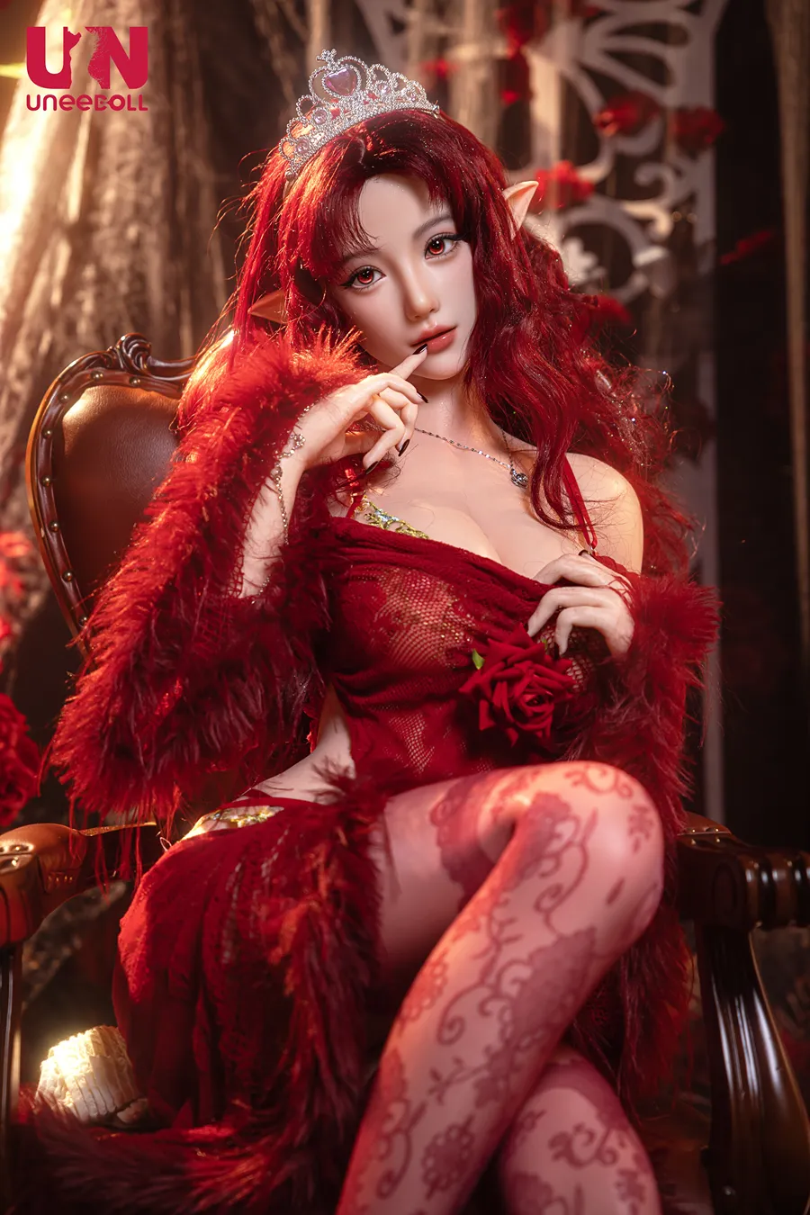 uneedoll Aria: 158cm Flame Spirit Princess Silicone Elf Doll